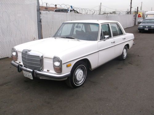 1972 mercedes 220, no reserve