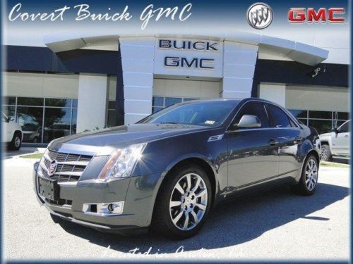 09 cts luxury sedan v6 leather nav gps heated seats