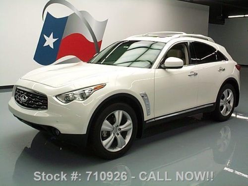 2011 infiniti fx35 deluxe/premium sunroof nav 20&#039;s 19k! texas direct auto