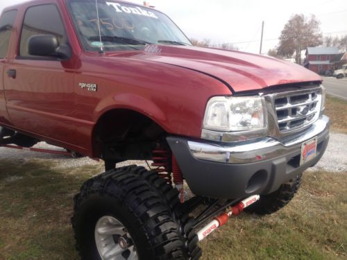 2001 ford ranger xlt, 4door, 4x4, 460ci, bronco, 5.13 gears,boggers