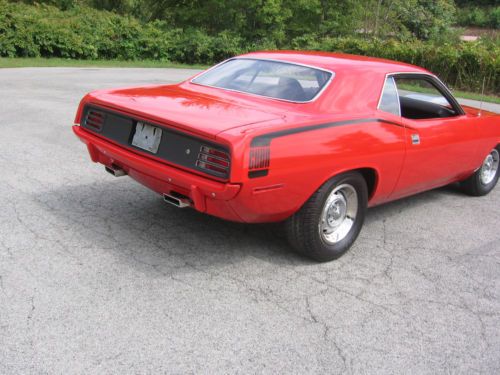 1970 plymouth barracuda base 7.2l