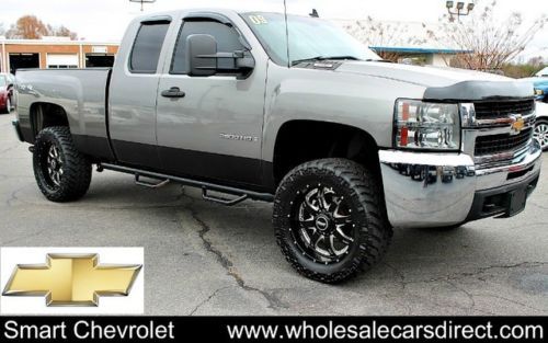 Used chevrolet silverado 2500 hd extra cab 4x4 pickup trucks 4wd we finance v8