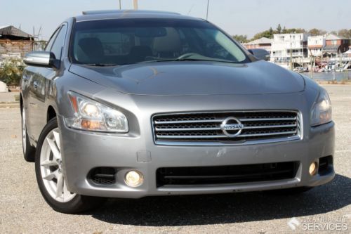 2009 nissan maxima sv keyless go sunroof leather 18&#034; wheels bluetooth automatic