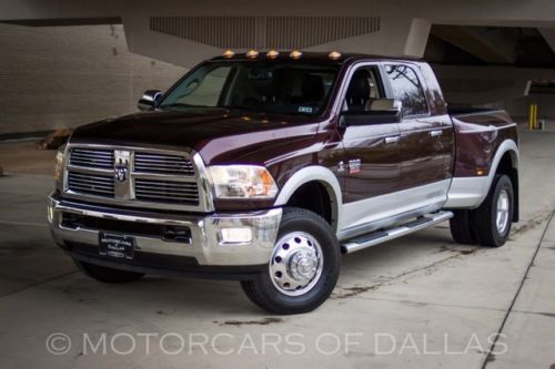 2012 dodge ram 3500 laramie 4x4 navigation sat. radio running boards u-connect
