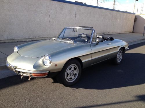 1969 alfa romeo 1750 spider veloce