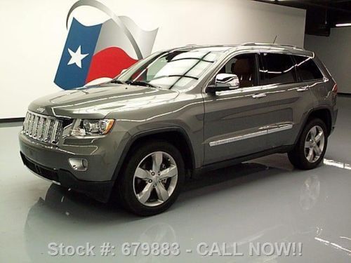 2011 jeep grand cherokee overland 5.7 pano roof nav 18k texas direct auto