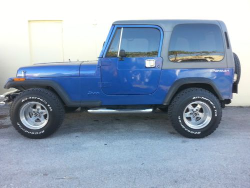 1994 JEEP WRANGLER YJ 4X4 SUPER CLEAN 2.5 4 CYLINDER, image 2