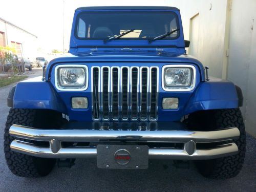 1994 JEEP WRANGLER YJ 4X4 SUPER CLEAN 2.5 4 CYLINDER, image 4