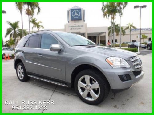 2010 ml350 4x2 cpo certified 3.5l v6 24v automatic rear wheel drive suv