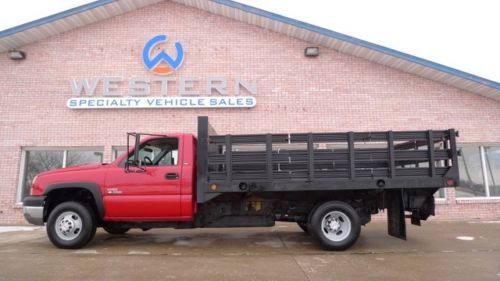 2005 chevrolet silverado 3500 stake bed truck duramax