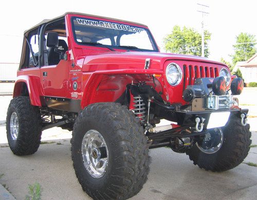 1998 jeep wrangler sport 2-door 4.0l 1 ton dynatrac axles