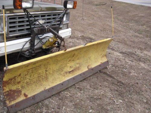 1975 Chevrolet 1/2 Ton Pick-Up 4X4 with Meyer Snow Plow and Lift Bed  71K, US $4,600.00, image 4