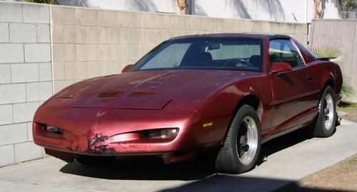 1992 pontiac firebird trans am gta 5.7l t-tops non-working