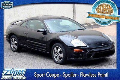 03 mitsubishi eclipse gs 2.4 sport black alloys w/ warranty