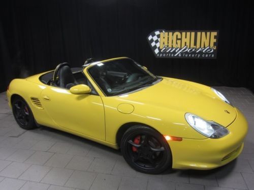 2003 porsche boxster s, 6-speed manual, 250-hp, power top, nav, sport seats