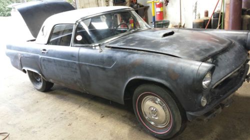 1955 ford thunderbird t-bird barn find