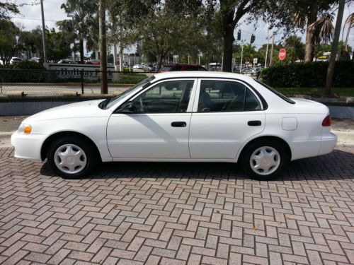 2002 Toyota Corolla CE Sedan 4-Door 1.8 Low Miles 1 Owner Drive Anywhere Florida, US $4,800.00, image 2