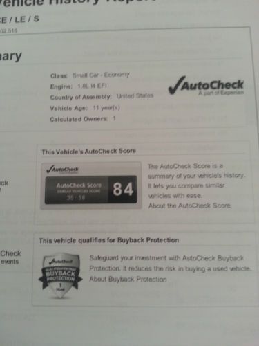 2002 Toyota Corolla CE Sedan 4-Door 1.8 Low Miles 1 Owner Drive Anywhere Florida, US $4,800.00, image 24