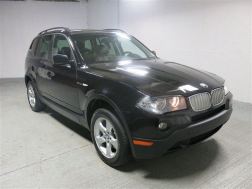 2008used bmw x3  3.0si awd 3l i6 24v automatic awd suv jett black panorama roof