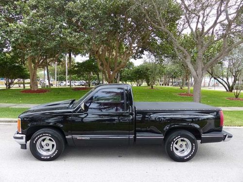 Nice 1990 stepside standard cab with 5.7 liter v8 - florida truck