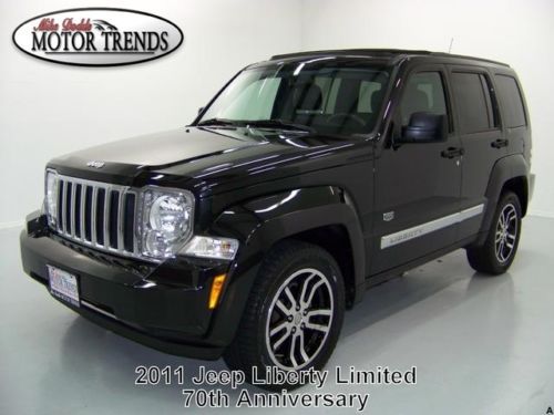 2011 jeep liberty 4x4 limited navigation 70th anvsry leather heated seats 22k