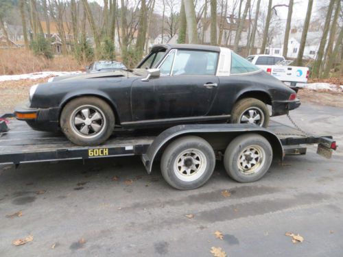 Barn find, solid rust free roller, great fuchs, non coupe carerra 911s 912