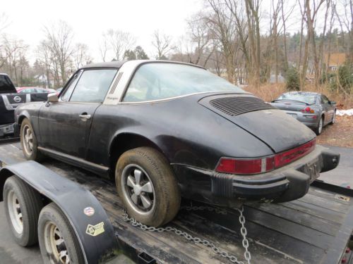 Barn find, Solid rust free roller, great Fuchs, non Coupe Carerra 911S 912, image 11