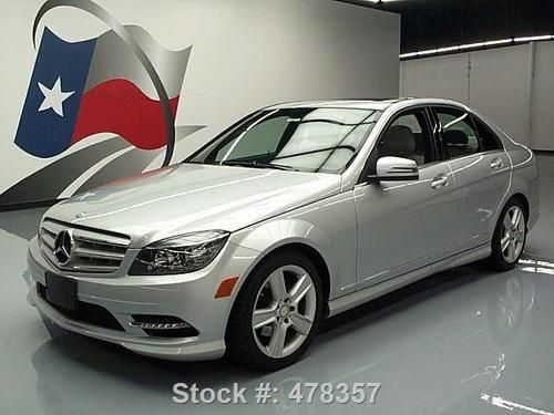 2011 mercedes-benz c300 sport automatic sunroof 20k mi! texas direct auto