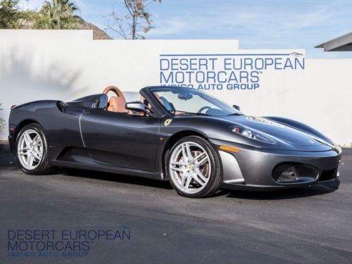 2005 ferrari f430 spyder grigio titanio 6cd changer scuderia shields