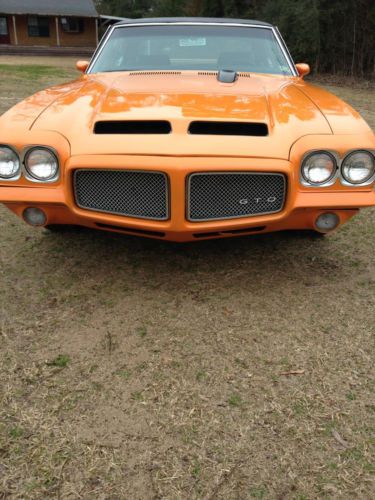 Pontiac gto 455 fully restored ready to ride