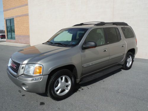 2002 gmc envoy xl 3rd row seat 4x4 excellent cond 1 owner &amp;loaded