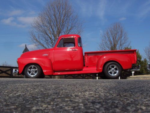 Gorgeous 1953 chevy 3100 5 window pick up fully restored 375hp a/c show and go!