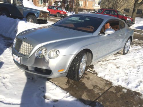 2005 bentley continental gt by owner low miles clean carfax all service records!