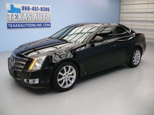We finance!!!  2008 cadillac cts 3.6 pano roof nav heated leather xm texas auto