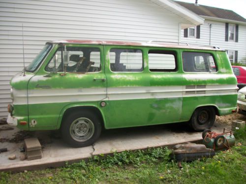 Corvair greenbriar van 1963