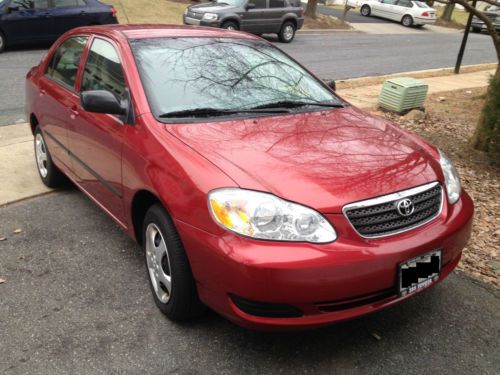 2006 toyota corolla ce sedan 4 door 1.8l