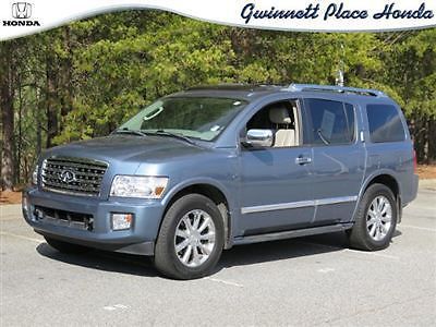 Infiniti qx56 rwd 4dr low miles suv automatic gasoline 5.6l dohc 32-valve v8 eng