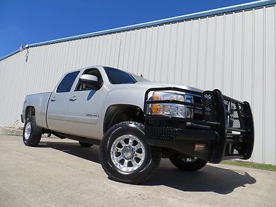 07 k2500 hd (ltz) 6.6 duramax 6spd allison z71 ranch-hand 4x4 carfax short bed!