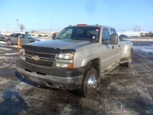 Crew cab 4dr, long box dually, 4x4, 6.6 duramax turbo diesel, allison, 1 owner!!
