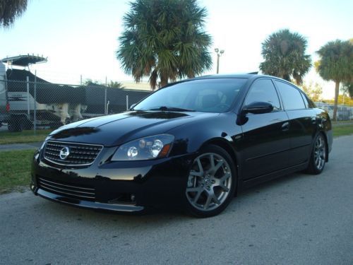 2006 nissan altima se-r special edition with 6 speed manual one owner no reserve