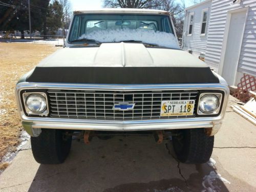 1972 chevrolet k10 chevy 1500 1/2 ton monster truck