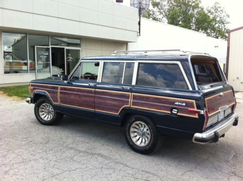 1987 jeep grand wagoneer - ca car now in mw (storage)