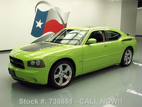 2007 dodge charger r/t daytona sublime hemi sunroof 26k texas direct auto