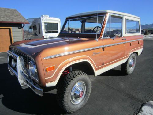 1974 ford bronco ranger uncut rust free ca original