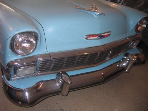 1956 chevy 210 4dr original paint great car !!