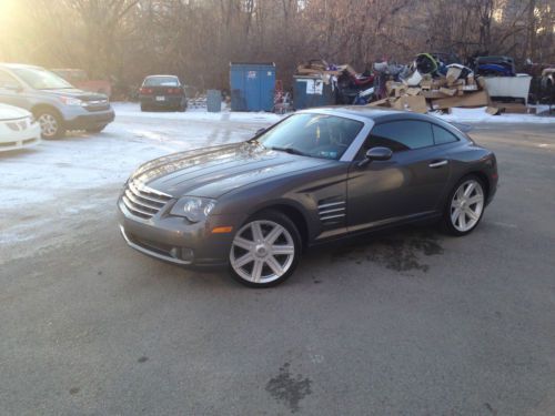 2004 chrysler crossfire limited - low miles, mint condition, coupe, 6 speed
