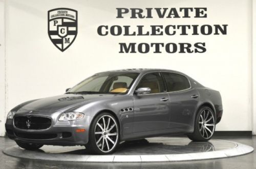 2007 maserati quattroporte sport gt low miles super cle