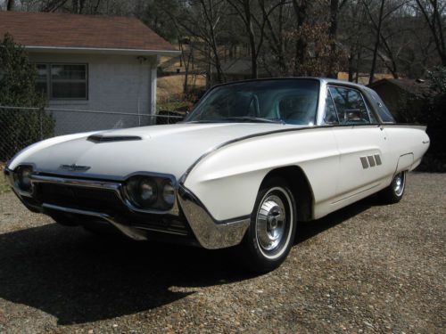 1963 ford thunderbird - beautiful survivor car - landau option - 390/300 engine!