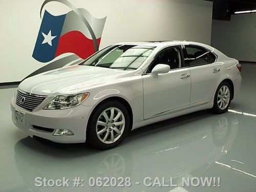 2008 lexus ls460 sunroof vent seats nav rear cam 39k mi texas direct auto