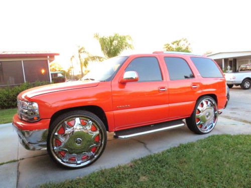 Chevrolet tahoe ls 2001 custom - dub, 50+ speakers, 42&#034; tv &amp; more! *no reserve*